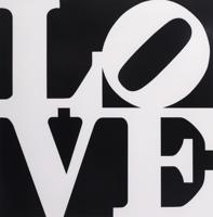Robert Indiana THE BOOK OF LOVE (Black White) Screenprint - Sold for $8,320 on 02-21-2026 (Lot 170c).jpg
